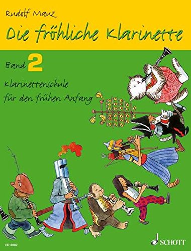 Musiknoten Die fröhliche Klarinette, Mauz, Band 2