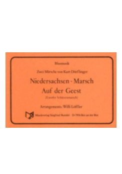 Musiknoten Niedersachsen-Marsch, Dörflinger/Löffler