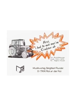 Musiknoten Resi, i hol di mit mei'm Traktor ab, Haller/Rundel