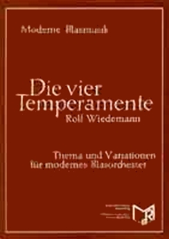 Musiknoten Die vier Temperamente, Wiedemann