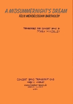 Musiknoten A Midsummernight's Dream, Scherzo, Mendelssohn/Hindsley