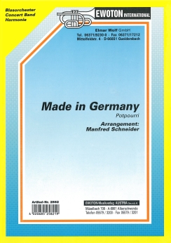 Musiknoten Made in Germany, Schneider