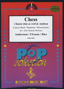 Musiknoten Chess, Andersson/Ulvaeus/Rice, Mortimer