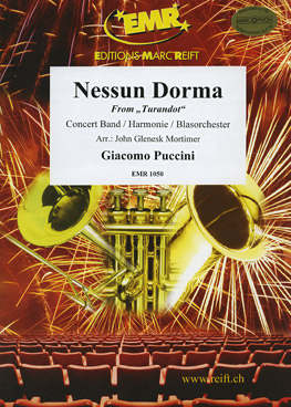 Musiknoten Nessun Dorma (Turandot), Giacomo Puccini/Mortimer