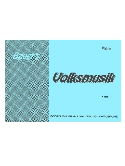 Musiknoten Bauer's Volksmusik, Heft 1, Stimmen