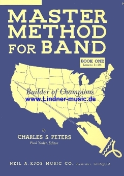 Musiknoten Master Method For Band, Band 1, Stimmen  - nicht mehr leiferbar -