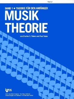 Musiknoten Musik Theorie, Band 1