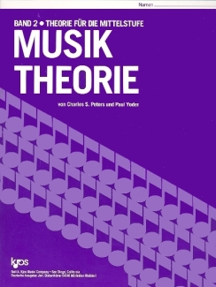 Musiknoten Musik Theorie, Band 2