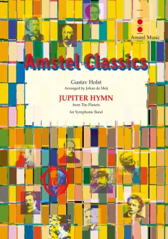 Musiknoten Jupiter Hymn aus The Planets, Holst/de Meij