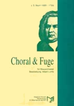 Musiknoten Choral und Fuge, Bach/Loritz