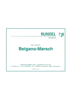 Musiknoten Belgano-Marsch, Leemann