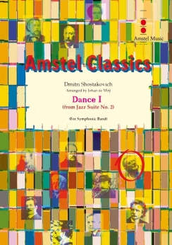 Musiknoten Jazz Suite No. 2, Dance I, Shostakovich, Johan de Meij
