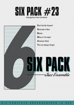 Musiknoten Six Pack # 23, Comstock, Jazz Ensemble