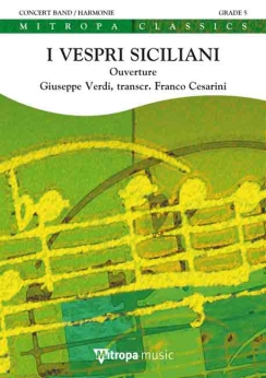 Musiknoten I Vespri Siciliani, Verdi/Cesarini