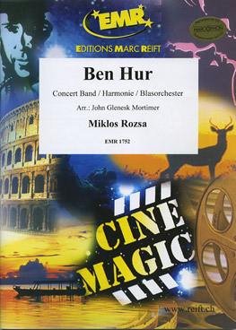 Musiknoten Ben Hur, Rozsa/Mortimer