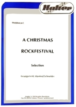 Musiknoten A Christmas Rockfestival, Schneider