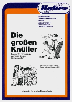 Musiknoten Die großen Knüller, Hans Kolditz