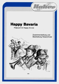 Musiknoten Happy Bavaria, Kreid