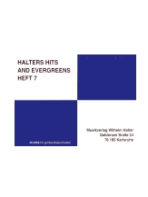 Musiknoten Halters Hits and Evergreens 7 - Stimmen