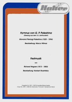 Musiknoten Hymnus von G.P.Palestrina, Wilmar