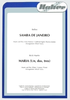 Musiknoten Samba de Janeiro, Moreira/Engels/Zenker/Viziru, Mihail