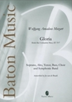 Musiknoten Gloria, Mozart, W.A./Jos van de Braak