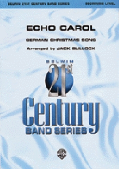 Musiknoten Echo Carol, Bullock