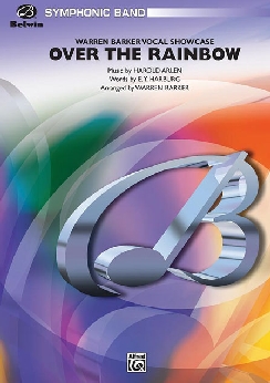 Musiknoten Over the Rainbow, Harold Arlen/Warren Barker