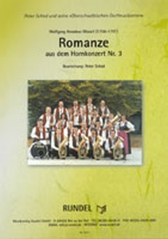 Musiknoten Romanze aus dem Hornkonzert Nr. 3, Mozart/Schad