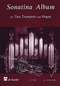 Musiknoten Sonatinen Album, Pezel/Eglin, 2 Trompeten & Orgel