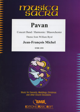 Musiknoten Pavan, Michel (Theme from William Byrd)