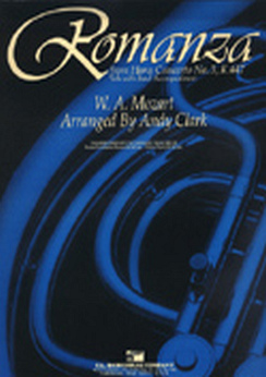 Musiknoten Romanza from Horn Concerto No 3, Mozart/Clark Andy