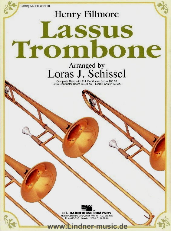 Musiknoten Lassus Trombone, Fillmore H./Schissel