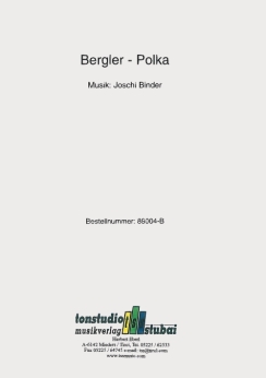 Musiknoten Bergler Polka, Joschi Binder