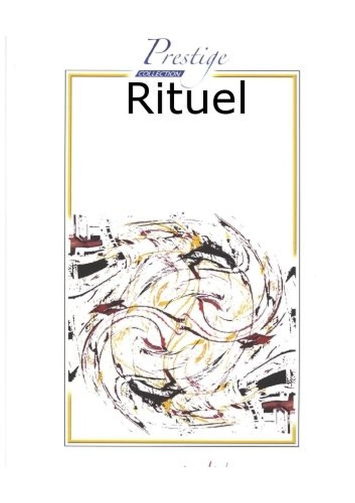 Musiknoten Ritual/Rituel, Thierry Muller - Partitur