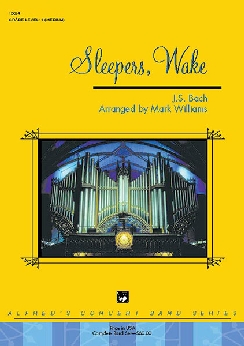 Musiknoten Sleepers, Wake!, Bach/Williams