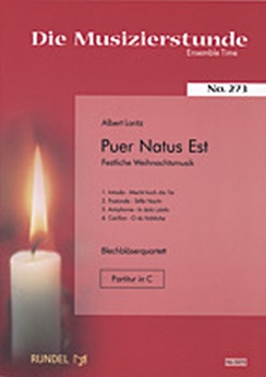 Musiknoten Puer Natus Est, Loritz
