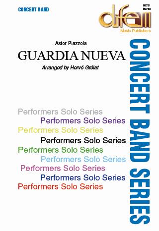 Musiknoten Guardia Nueva, Accordion & Harmonie, Piazzolla/Grélat
