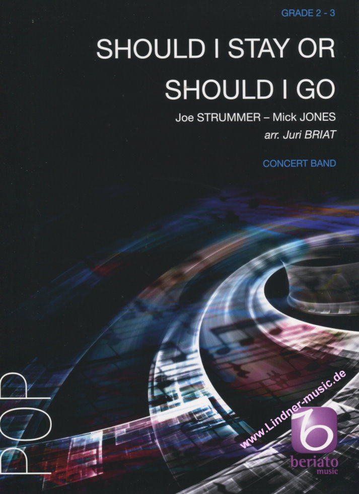 Musiknoten Should I Stay or Should I Go, Juri Briat