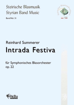 Musiknoten Intrada Festiva op. 22, Reinhard Summerer