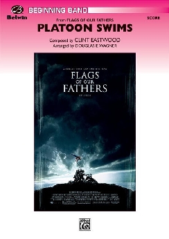Musiknoten Platoon Swims (from Flags of Our fathers), C. Eastwood/Douglas