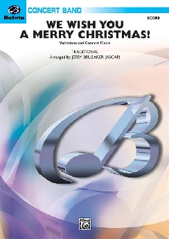 Musiknoten We Wish You A Merry Christmas!, Jerry Brubaker