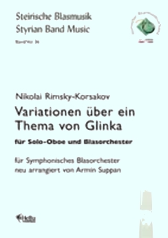 Musiknoten Variationen über ein Thema von Glinka, Nikolay Rimsky-Korsakow/Armin Suppan