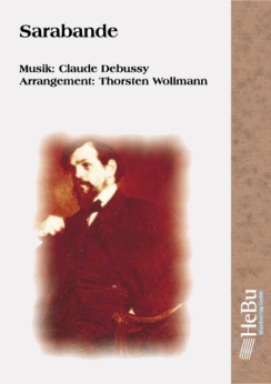 Musiknoten Sarabande, Claude Debussy/Thorsten Wollmann
