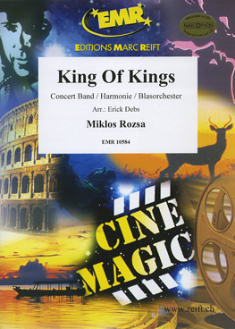 Musiknoten King of Kings, Miklos Rozsa