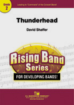 Musiknoten Thunderhead, David Shaffer