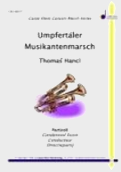 Musiknoten Umpfertäler Musikantenmarsch, Thomas Hancl