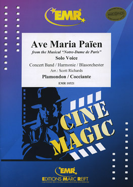 Musiknoten Ave Maria Paien, Luc Plamondon - Richard Cocciante