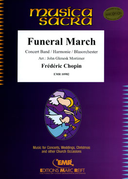 Musiknoten Funeral March, Chopin/Mortimer