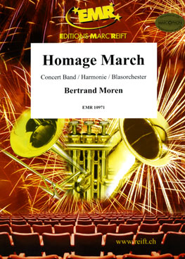 Musiknoten Homage March, Moren